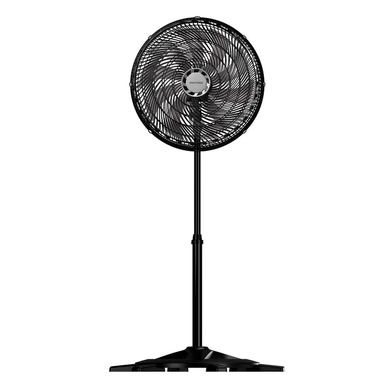 Ventilador de Coluna Turbo 10P 50cm Preto/Cinza 220v/127V