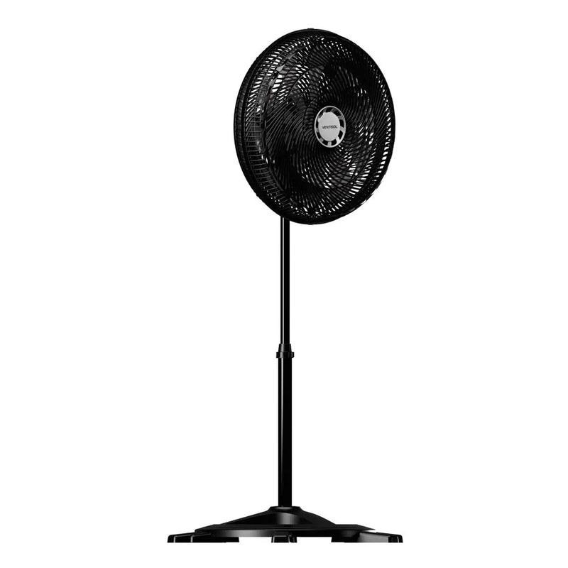 Ventilador de Coluna Turbo 10P 50cm Preto/Cinza 220v/127V