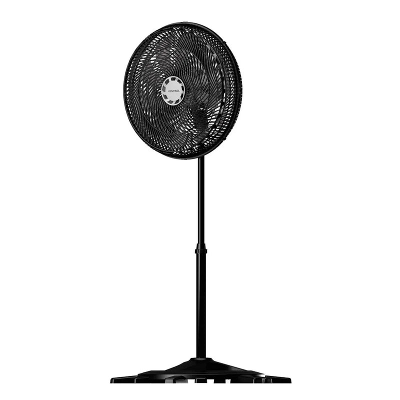 Ventilador de Coluna Turbo 10P 50cm Preto/Cinza 220v/127V