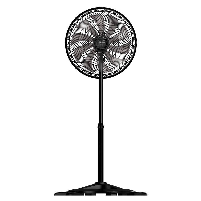 Ventilador de Coluna Turbo 10P 50cm Preto/Cinza 220v/127V