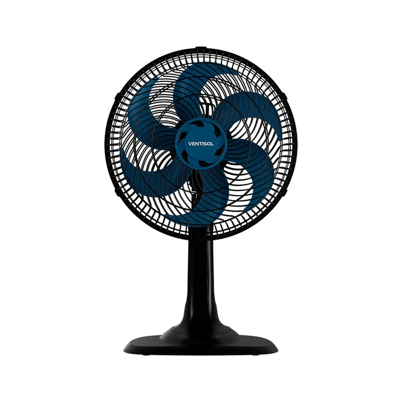 Ventilador de Mesa Turbo 6 Pás 30cm Azul 127V