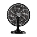 Ventilador de Mesa Turbo 10P 50cm Preto/Cinza 127V/220V