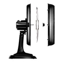 Ventilador de Mesa Turbo 10P 50cm Preto/Cinza 127V/220V