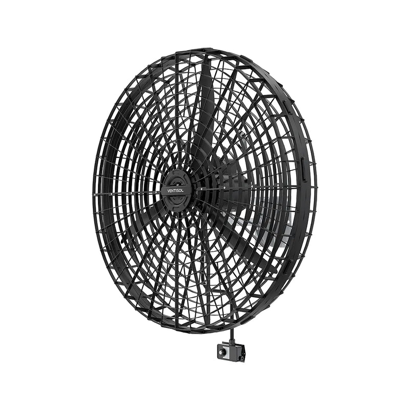 Ventilador De Parede 1 Metro 1/2CV Preto 220V VP1M2