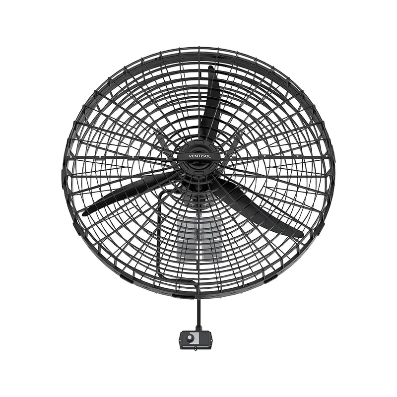 Ventilador De Parede 1 Metro 1/2CV Preto 220V VP1M2