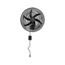 Ventilador de Parede 50cm Preto Monta Fácil 127V/220V